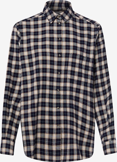 Marie Lund Bluse in XS in marine / weiß, Produktansicht