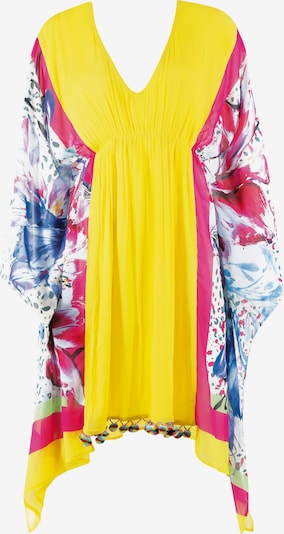 SUNFLAIR Strandkleid in 36 in blau / gelb / dunkelpink / weiß, Produktansicht