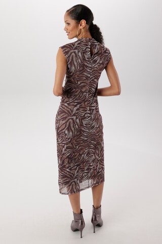 Aniston SELECTED Dress in Brown
