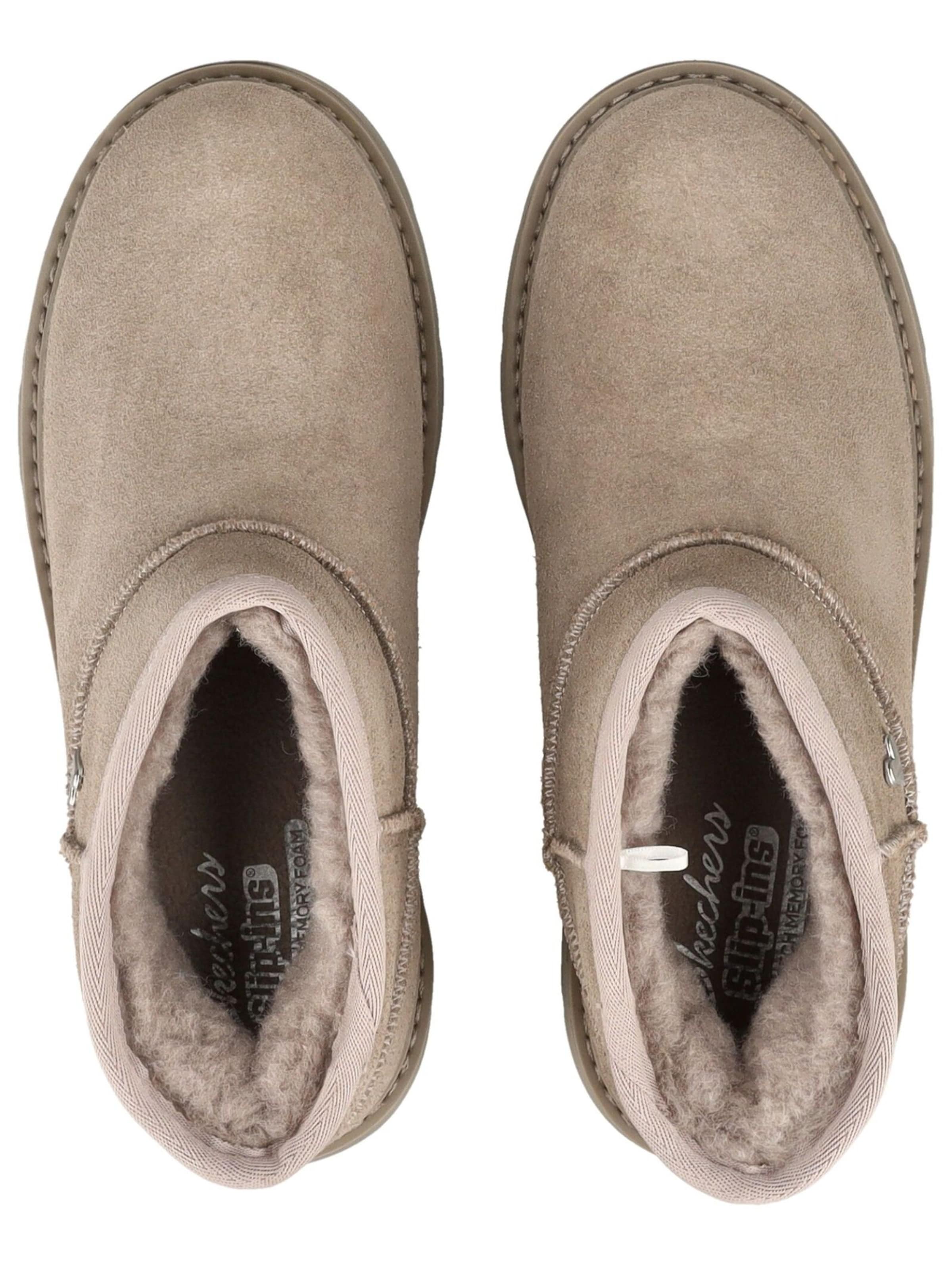 SKECHERS Boots 'Keepsakes Cozy - Cozy Mini' in Grijs