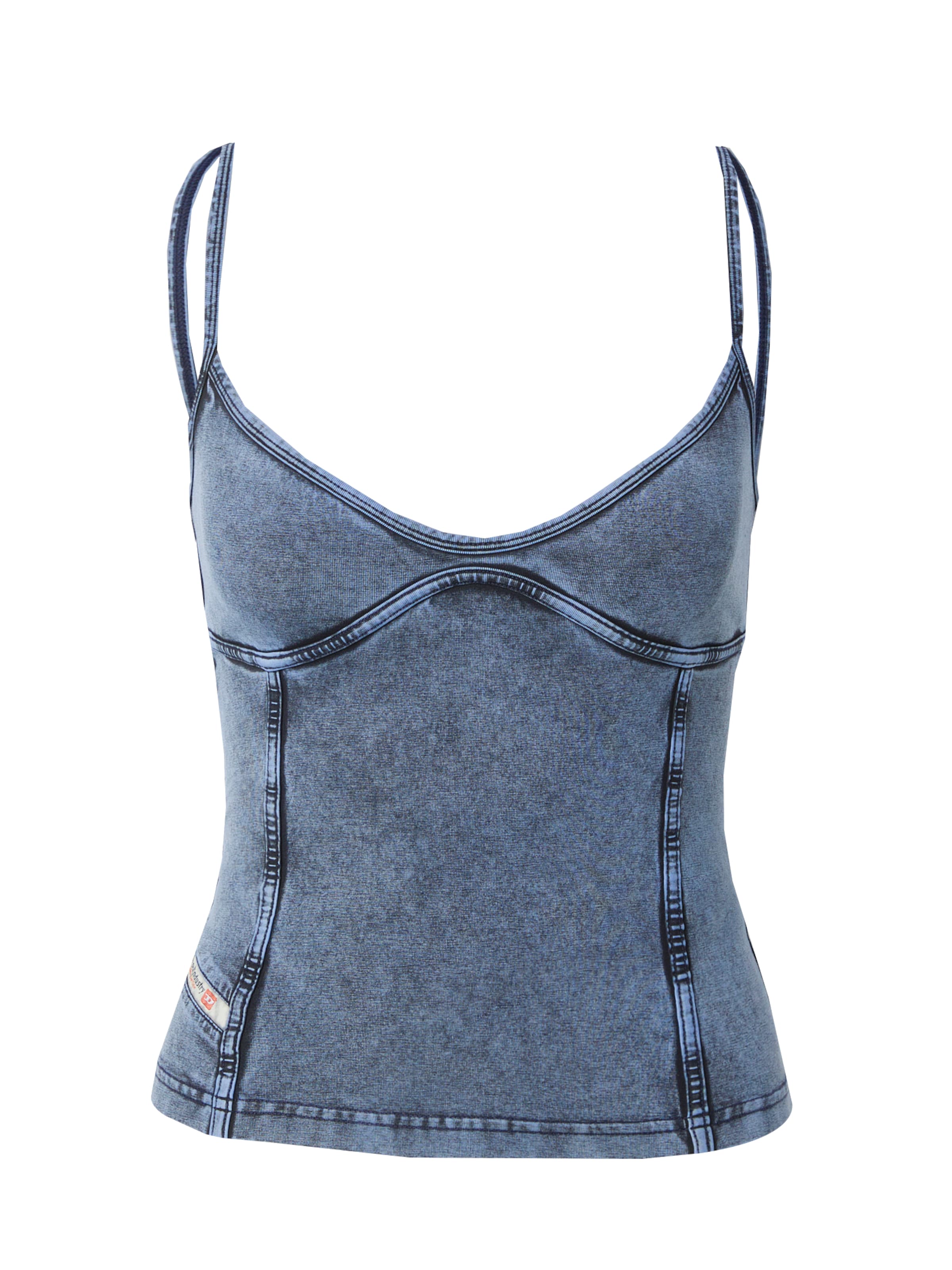 DIESEL Топ 'T-ONY' в Синий: спереди