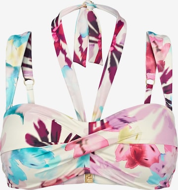 TRIUMPH Bralette Bikini Top ' Summer Fleur ' in Pink: front
