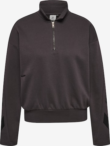 Sweat-shirt Hummel en violet : devant