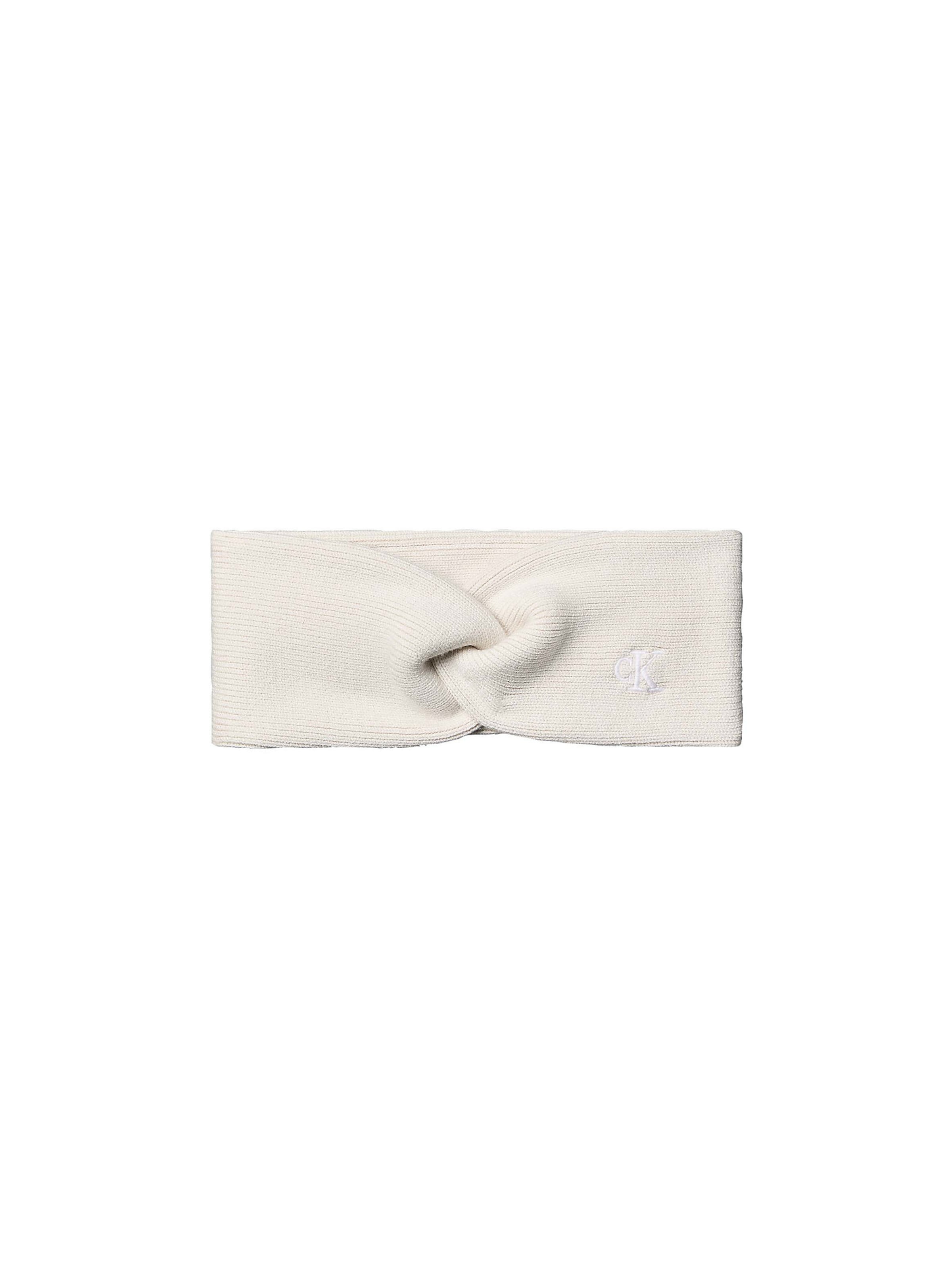 Calvin Klein Stirnband in Beige: Vorderseite