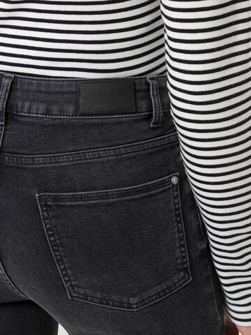 zero Skinny Jeans 'Badua' in Schwarz
