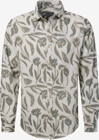 PIERRE CARDIN Regular fit Overhemd in Groen: voorkant