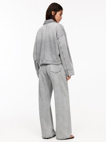 Veste mi-saison Pull&Bear en gris