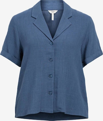 Camicia da donna 'OBJSanne' di OBJECT in blu: frontale