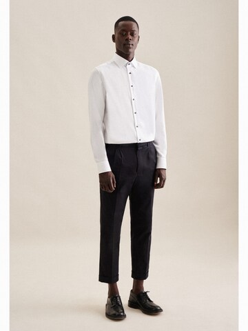 SEIDENSTICKER Slim fit Zakelijk overhemd 'Smart Classics' in Wit