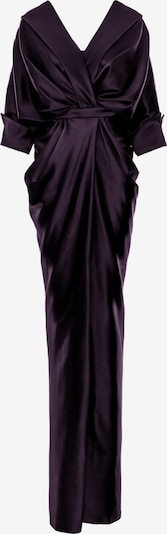 acob a porter Abendkleid in 44 in aubergine, Produktansicht