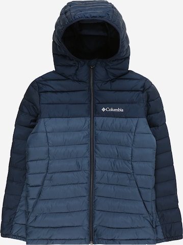 COLUMBIA Outdoorjas 'Silver Falls' in Blauw: voorkant