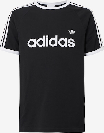 ADIDAS ORIGINALS Paita 'Ringer' värissä musta: etupuoli