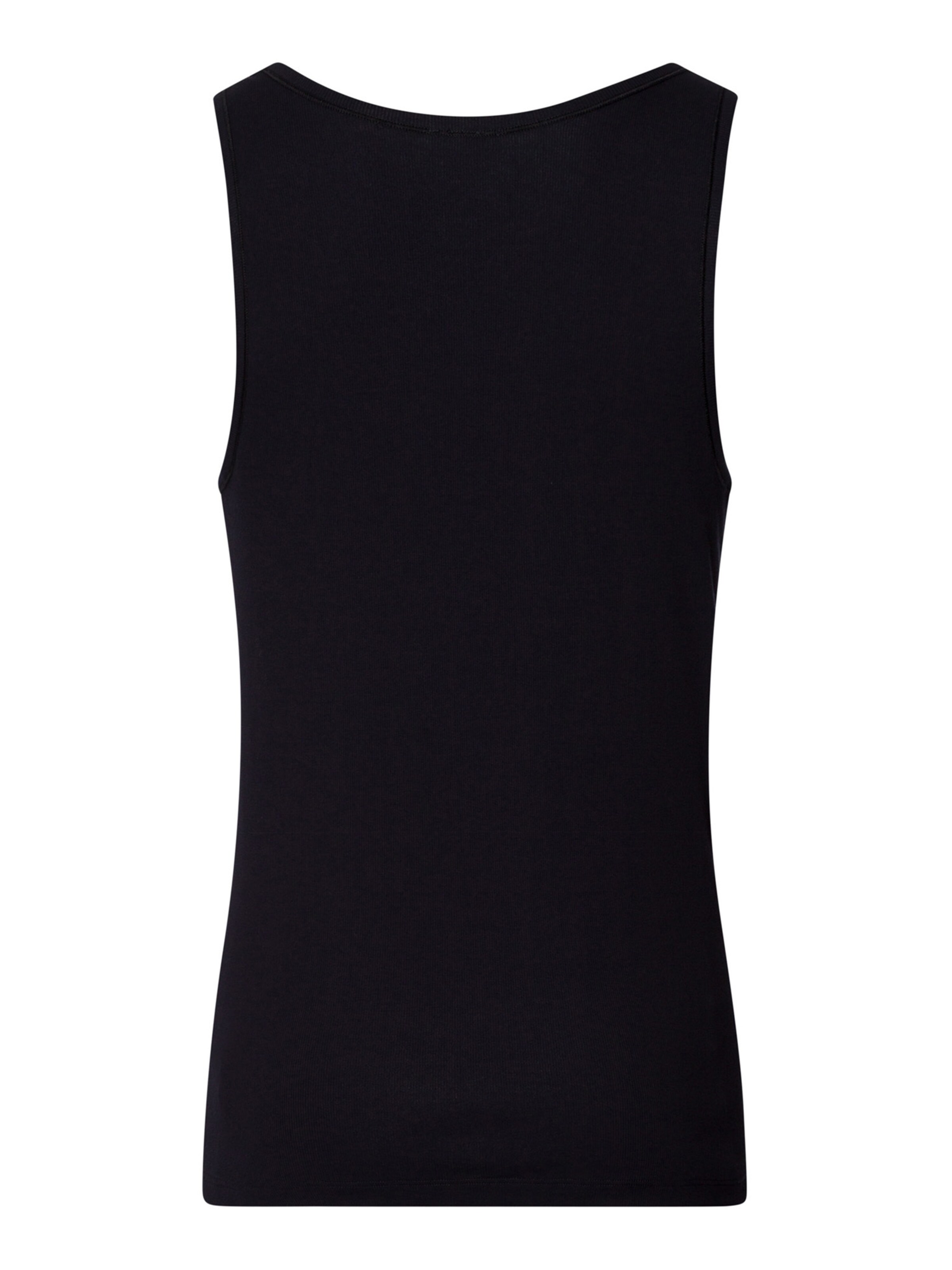 Maillot de corps ' Cotton Essentials ' Hanro en noir