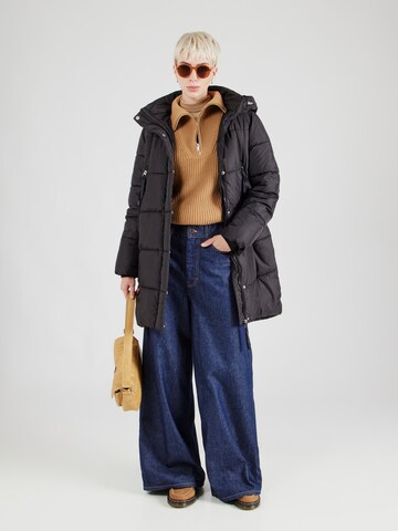 VERO MODA Vinterfrakke 'Nova' i sort