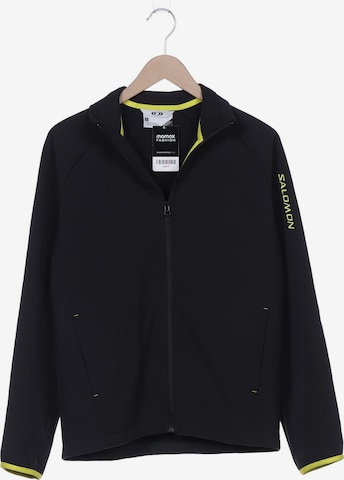 SALOMON Jacke S in Schwarz: Vorderseite