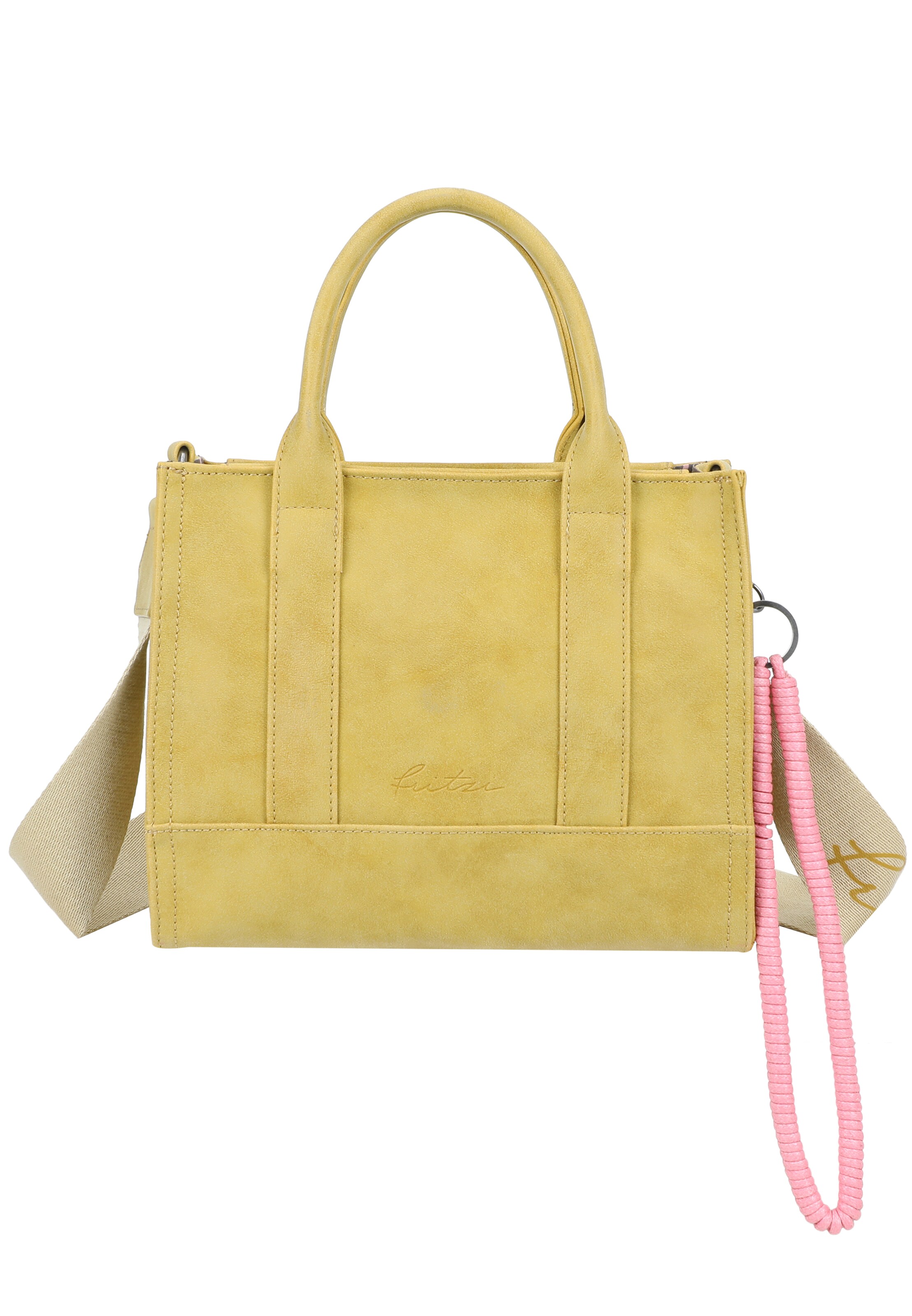 Fritzi aus Preußen Handtas 'SquareN' in Geel: voorkant