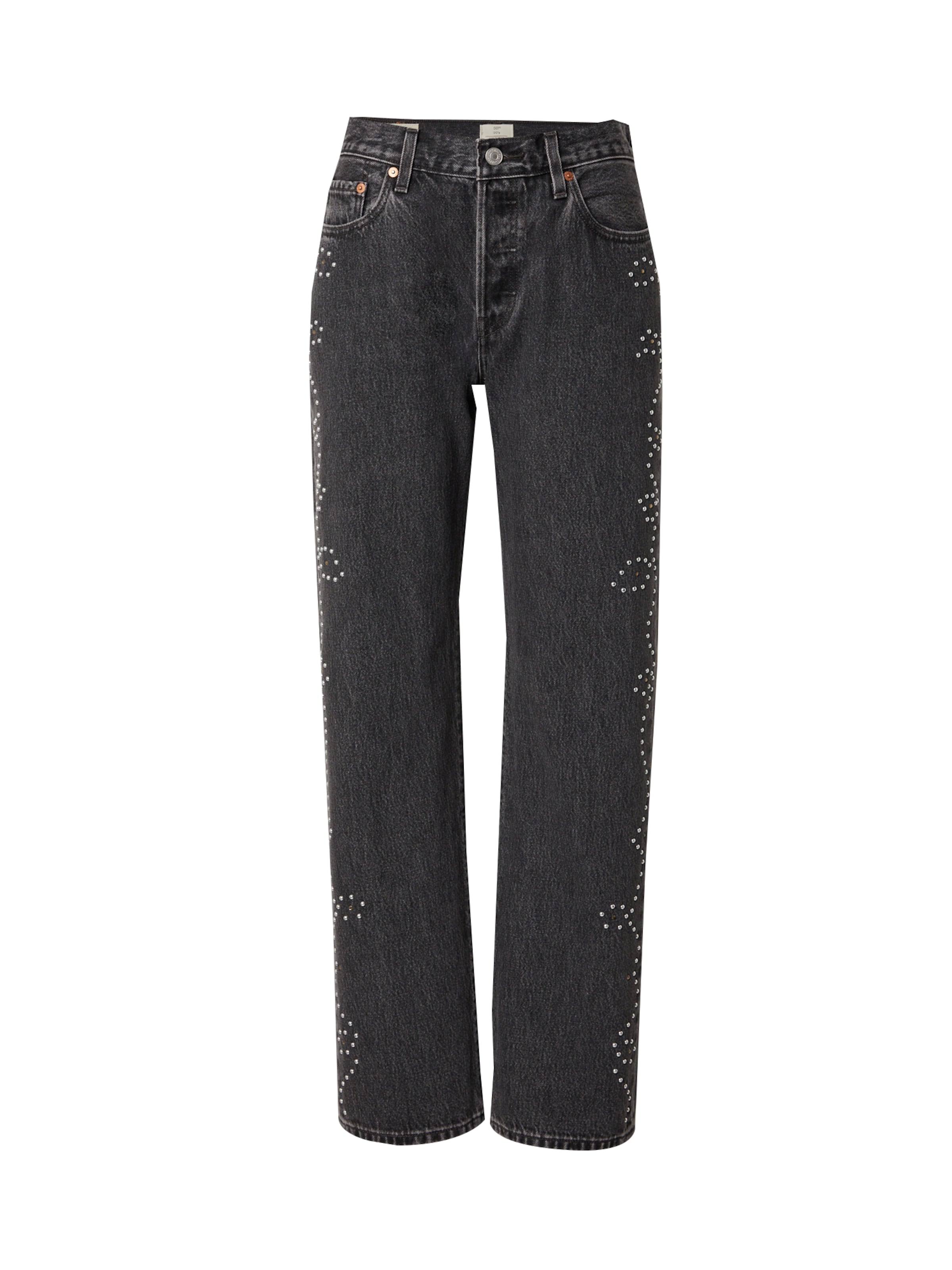 LEVI'S ® regular Τζιν '501® '90s' σε μαύρο: μπροστά