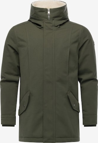 Ragwear Mantel 'Mr Cany' in Grün: Vorderseite
