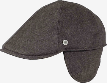 bugatti Flatcap in Grau: Vorderseite