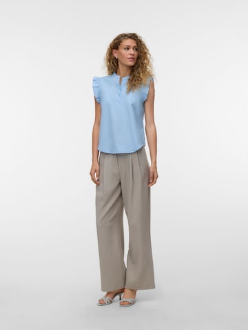 Chemisier 'VMSelma' VERO MODA en bleu