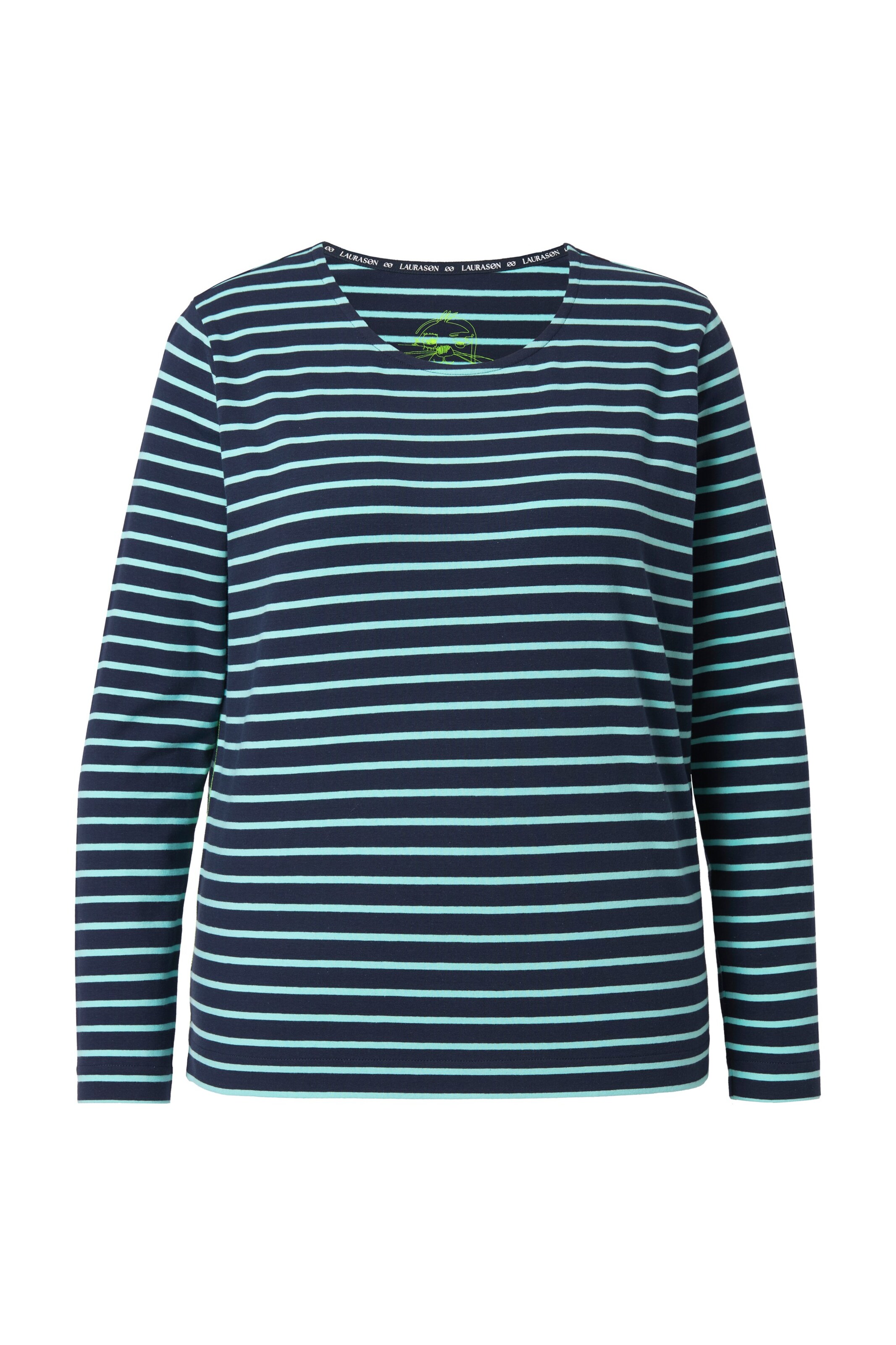 LAURASØN Shirt in Blau: Vorderseite