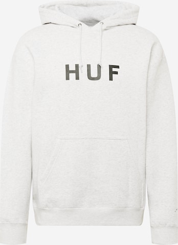 HUF Sweatshirt in Grijs: voorkant