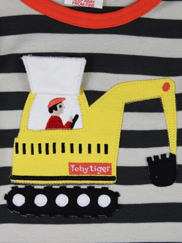 Toby Tiger Shirt 'Bagger' in Grey