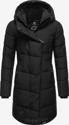 Manteau d’hiver 'Pavla' Ragwear en noir : devant
