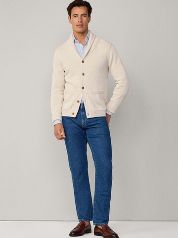 Hackett London Strickjacke in Beige