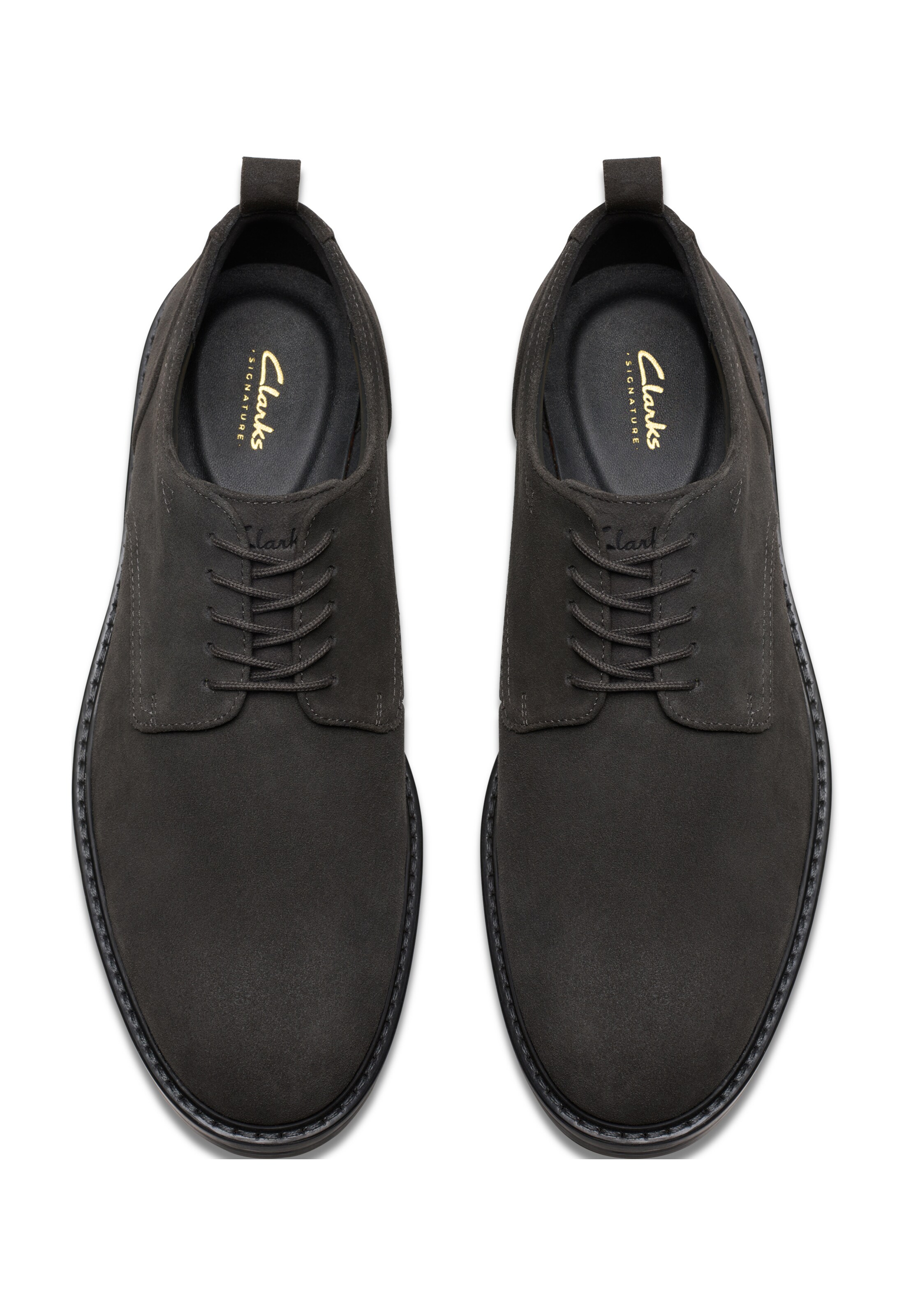 CLARKS Lace-up shoe 'Aldwin Lace' in Grey