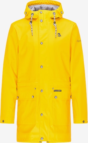 Schmuddelwedda Between-season jacket in Yellow: front