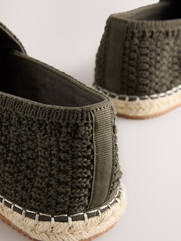 Espadrilles Next en vert