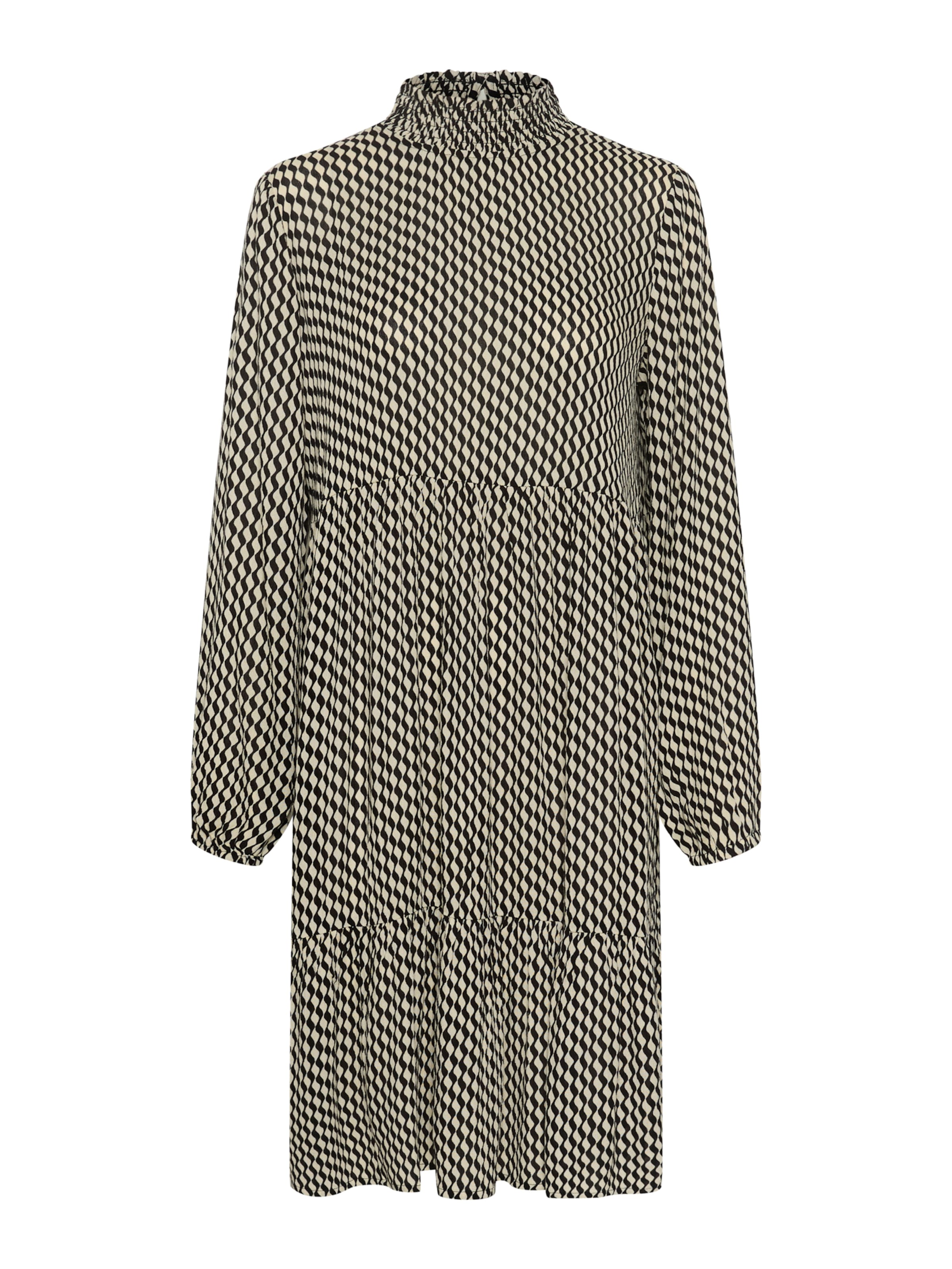 Kaffe Kleid 'Karina' in Schwarz: Vorderseite