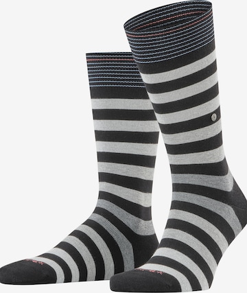 BURLINGTON Socken 'Blackpool' in Schwarz: Vorderseite