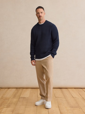 Pull-over 'Flynn' DAN FOX APPAREL en bleu