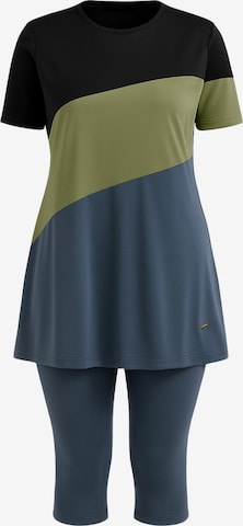 C&City Badeanzugkleid in Blau: Vorderseite