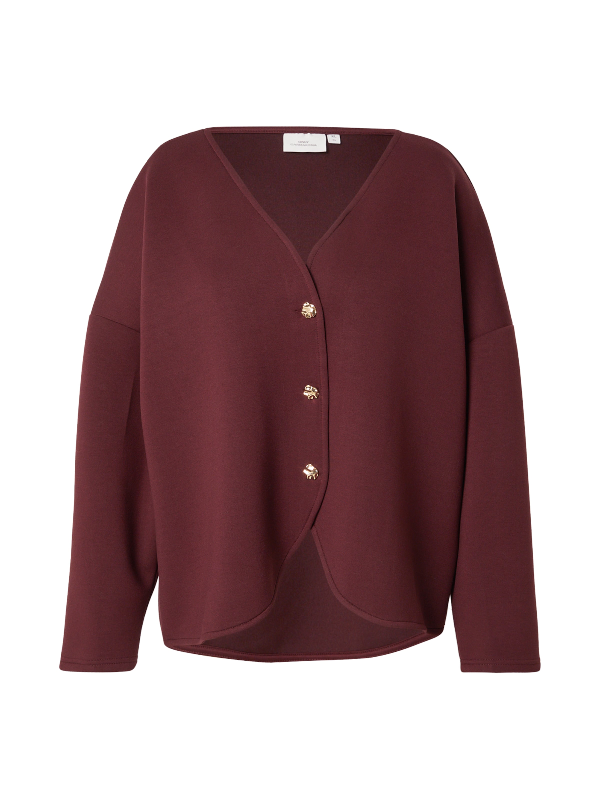 ONLY Carmakoma Knit Cardigan &#x27;CARNAOMI&#x27; in Red: front