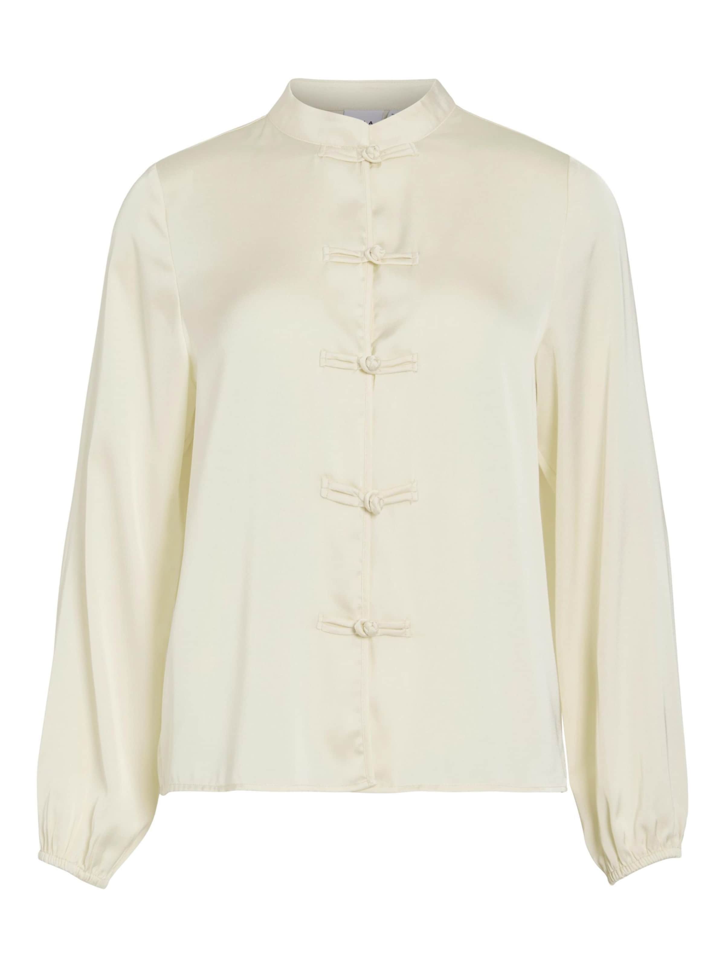 VILA Bluse in Beige: Vorderseite