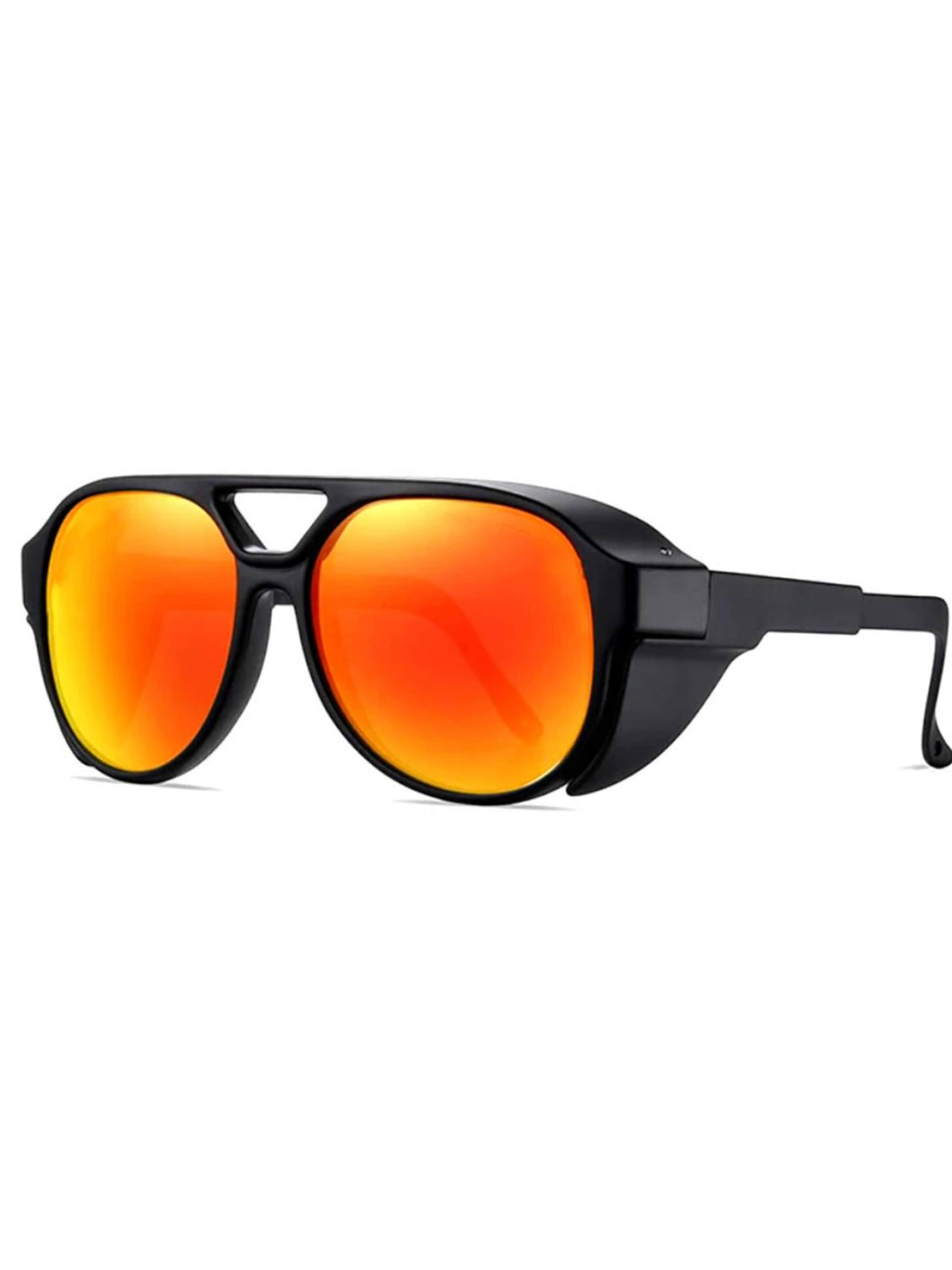 VEYREY Sunglasses in Black: front