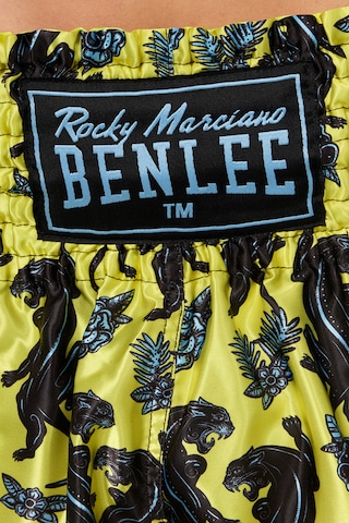 Benlee regular Παντελόνι φόρμας 'Panther Thai' σε κίτρινο