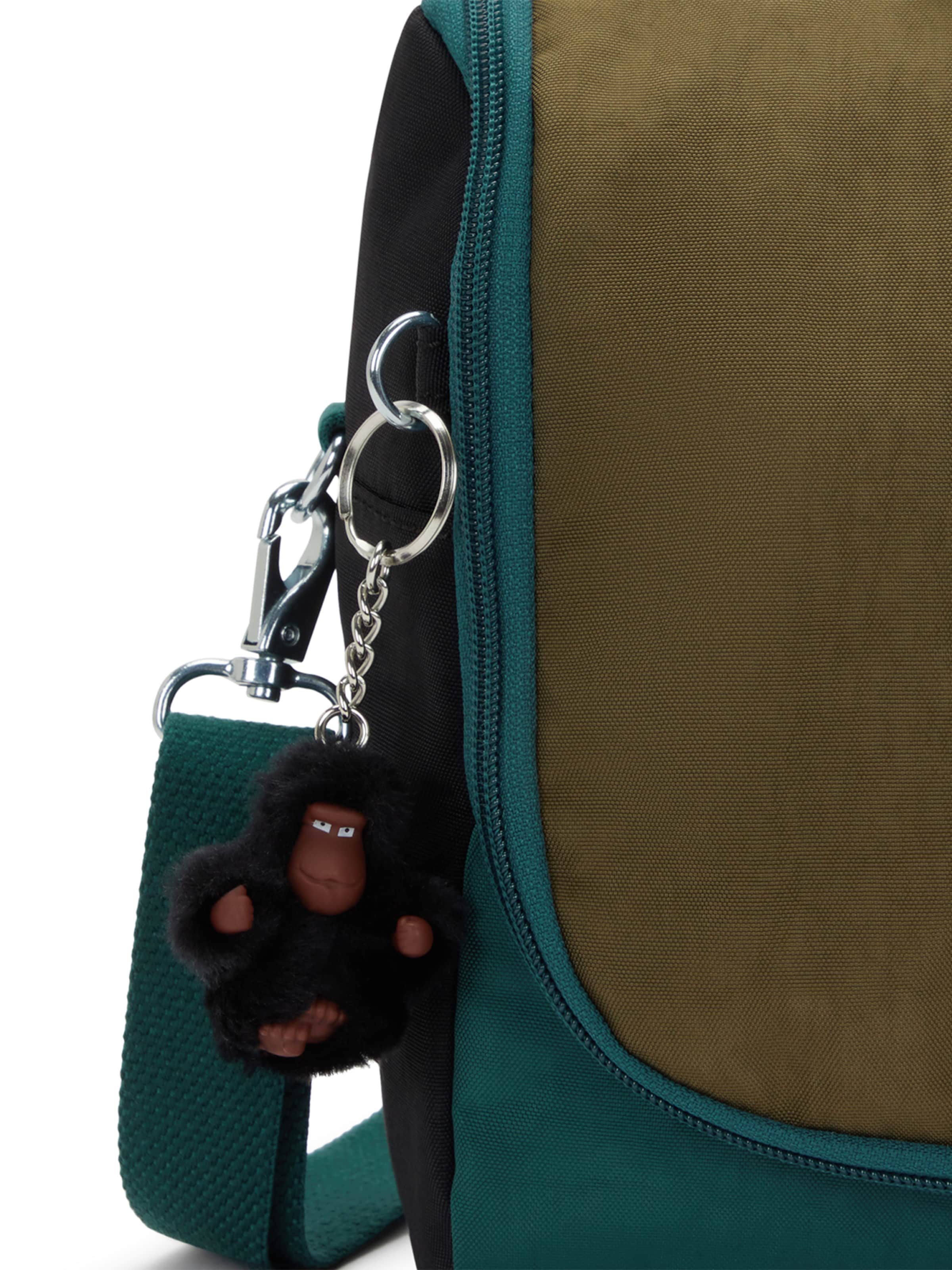 Borsa a mano 'New Kichirou' di KIPLING in verde