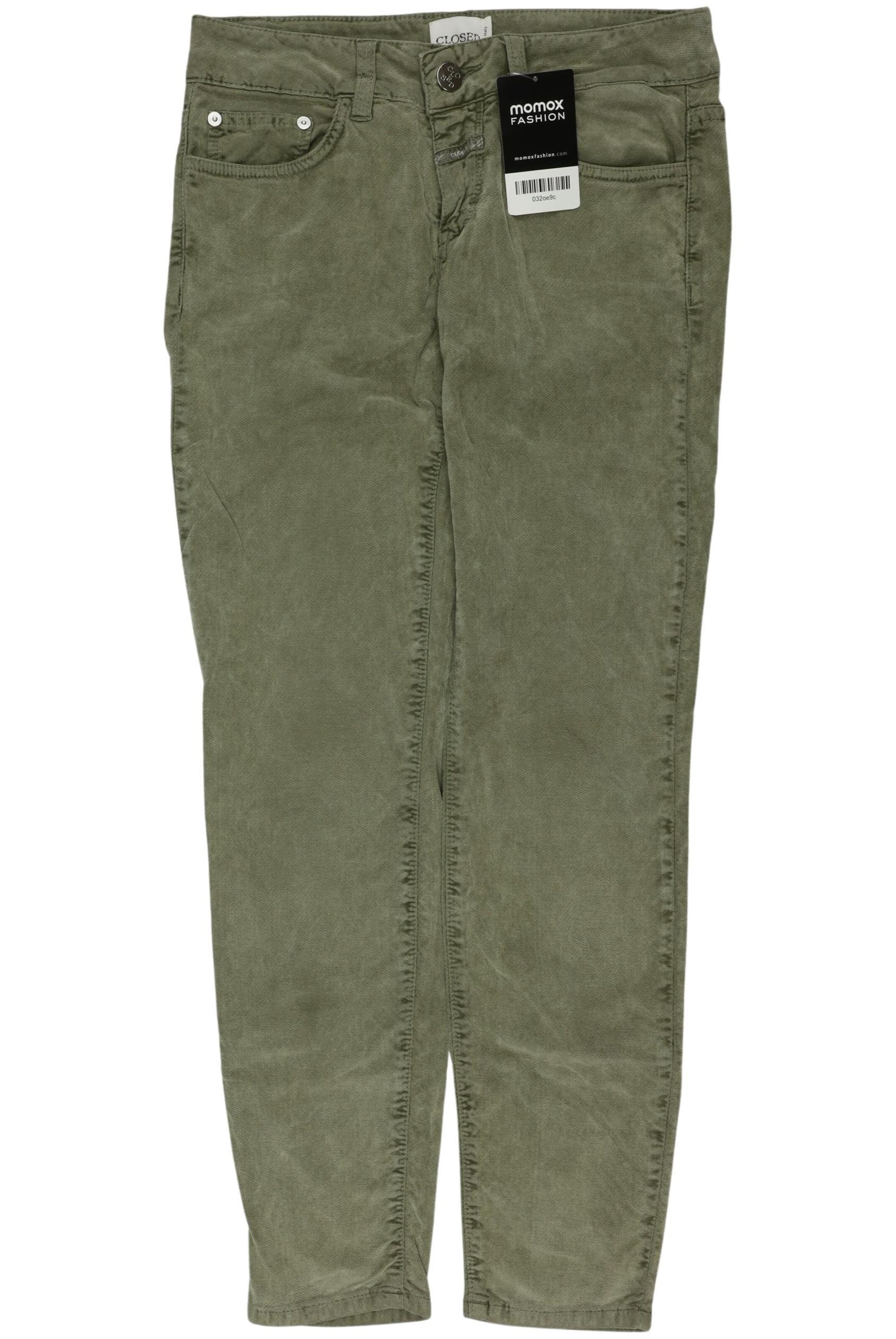 Closed Stoffhose XXXS in Grün: Vorderseite