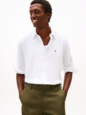 TOMMY HILFIGERRegular Fit Košulja - bijela boja: prednji dio