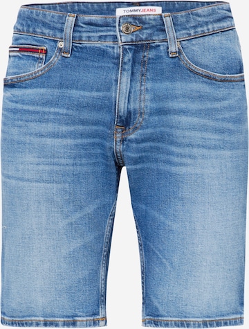 Tommy Jeans Regular Shorts 'Scanton' in Blau: predná strana