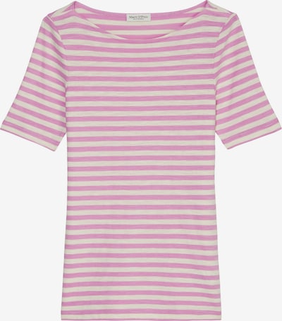 Marc O'Polo T-Shirt in lila / weiß, Produktansicht
