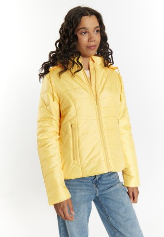 MYMO Between-season jacket in Yellow: front