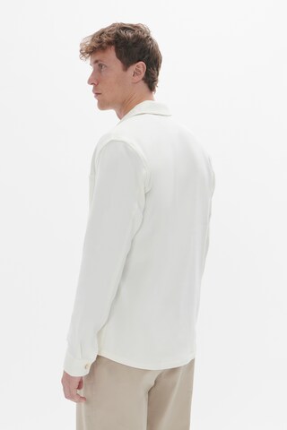 Matinique Regular fit Button Up Shirt 'Pelton' in White