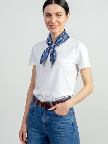 Foulard CODELLO en bleu : devant