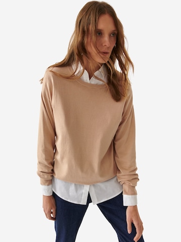 Pull-over 'Doro' TATUUM en beige