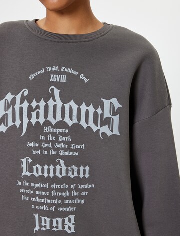 Koton Sweatshirt in Grau